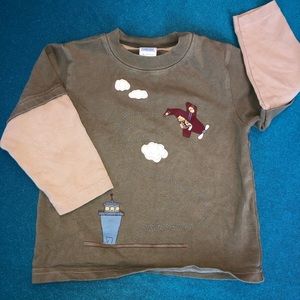 Gymboree Flying Raccoon Tee